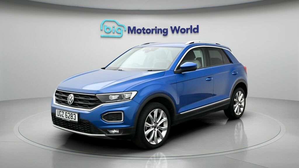 Volkswagen T-Roc Sel Blue #3