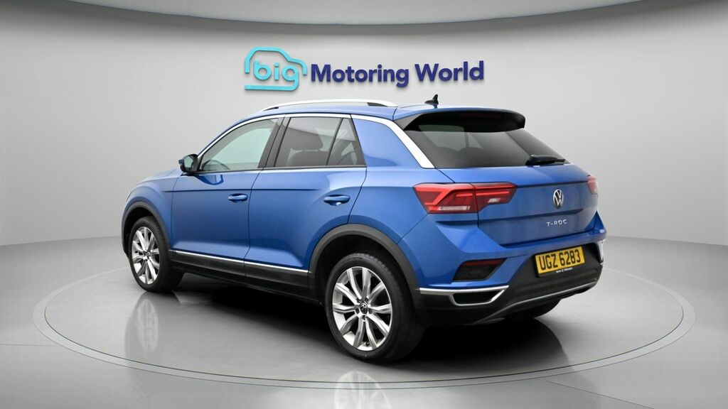 Volkswagen T-Roc Sel Blue #5