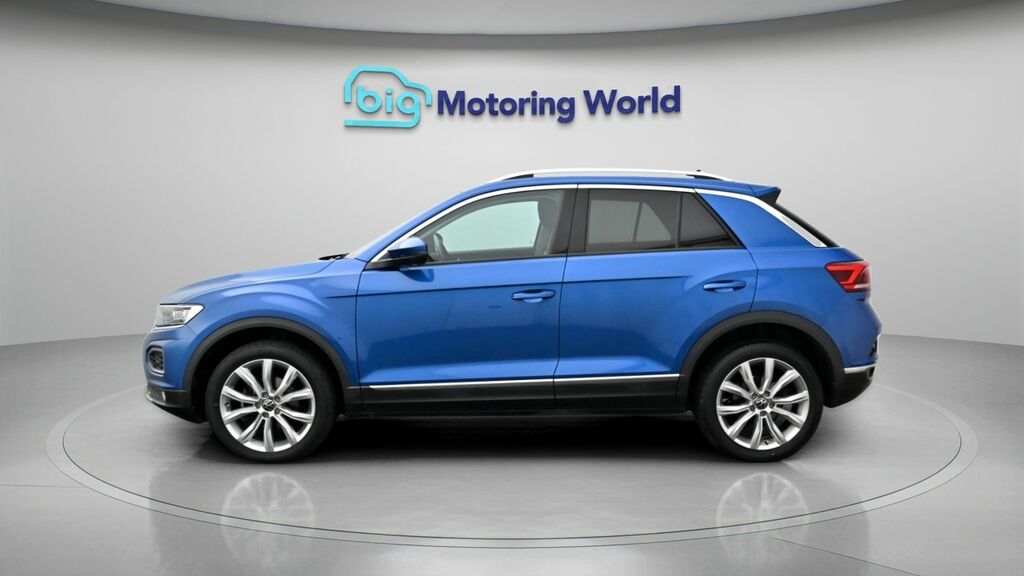 Volkswagen T-Roc Sel Blue #4