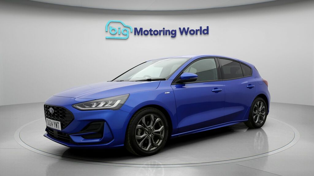 Ford Focus St-line DU24YWT Blue #3