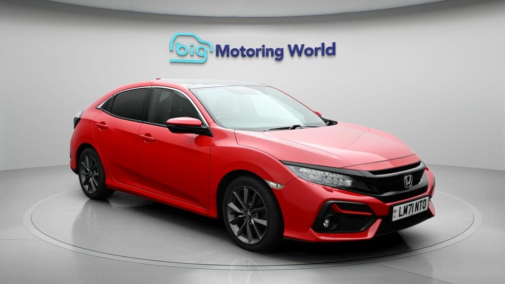Honda Civic Ex Red