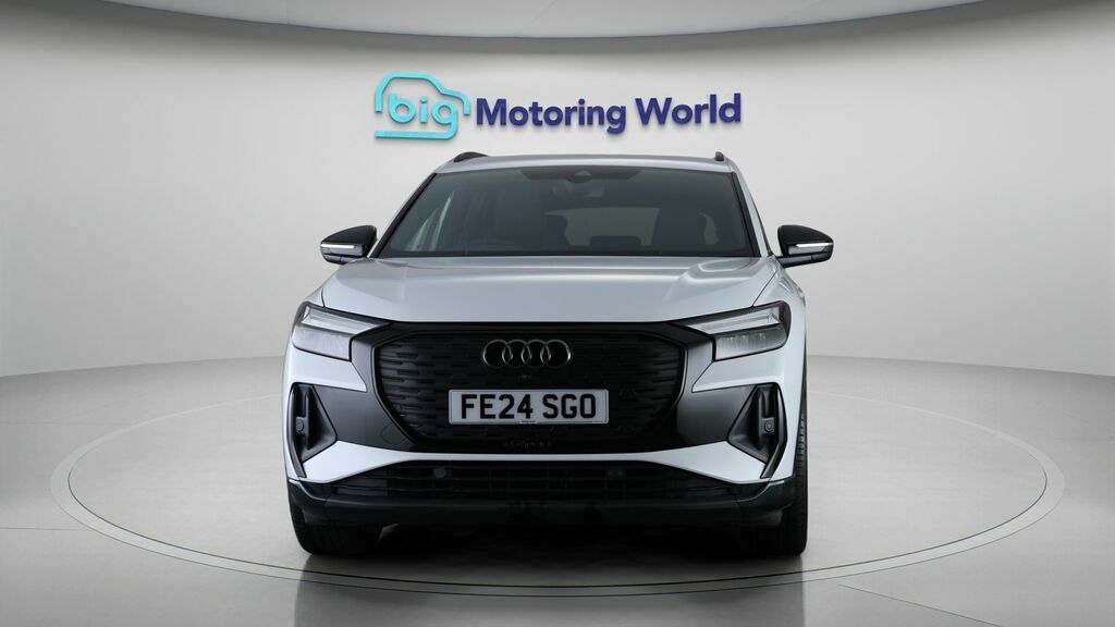 Audi Q4 E Tron Black Edition FE24SGO White #2