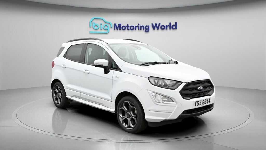 Ford Ecosport St-line White
