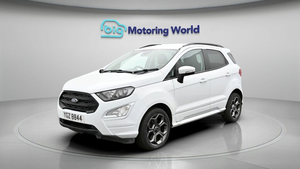 Ford Ecosport St-line YGZ8844 White #3