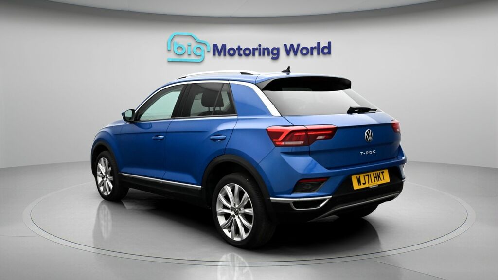 Volkswagen T-Roc Sel Blue #5