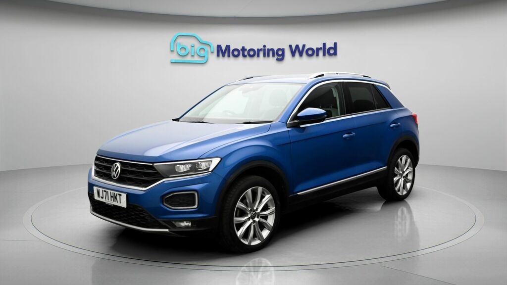 Volkswagen T-Roc Sel Blue #3