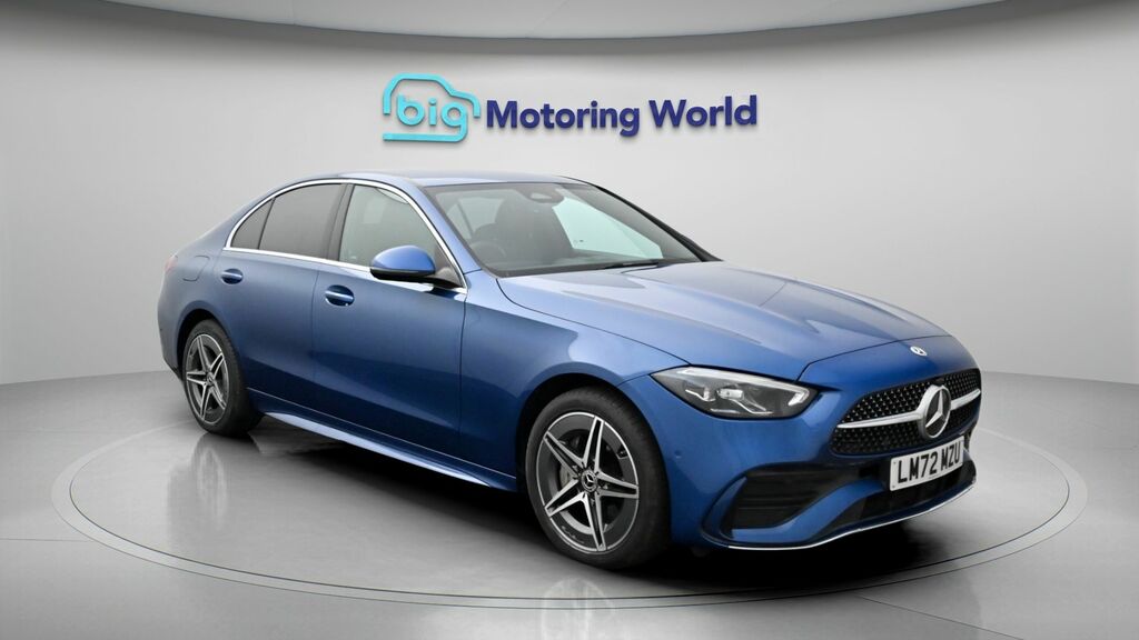 Mercedes-Benz C Class Amg Line Blue