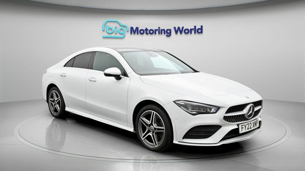 Mercedes-Benz CLA Class Amg Line FY22XMP White