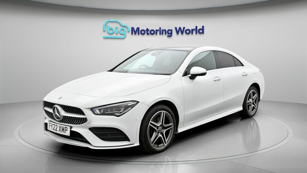 Mercedes-Benz CLA Class Amg Line FY22XMP White #3
