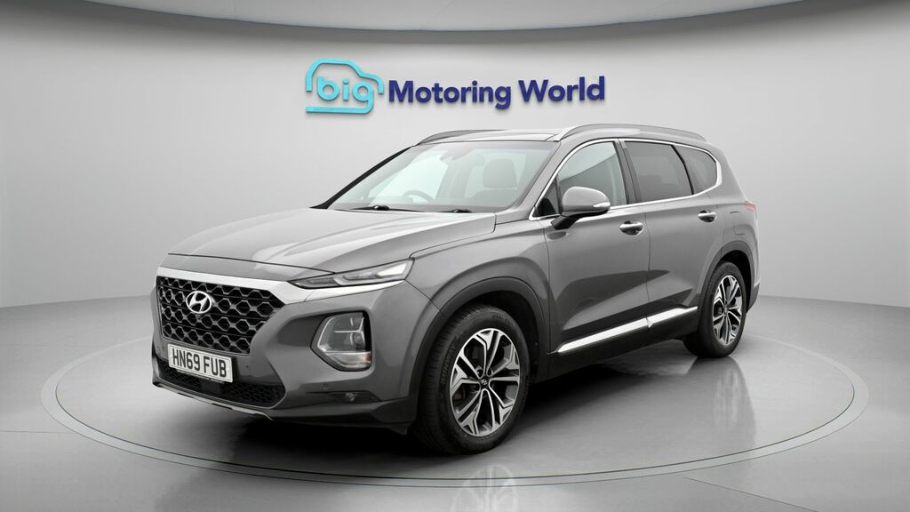 Hyundai Santa Fe Premium Se Grey #3