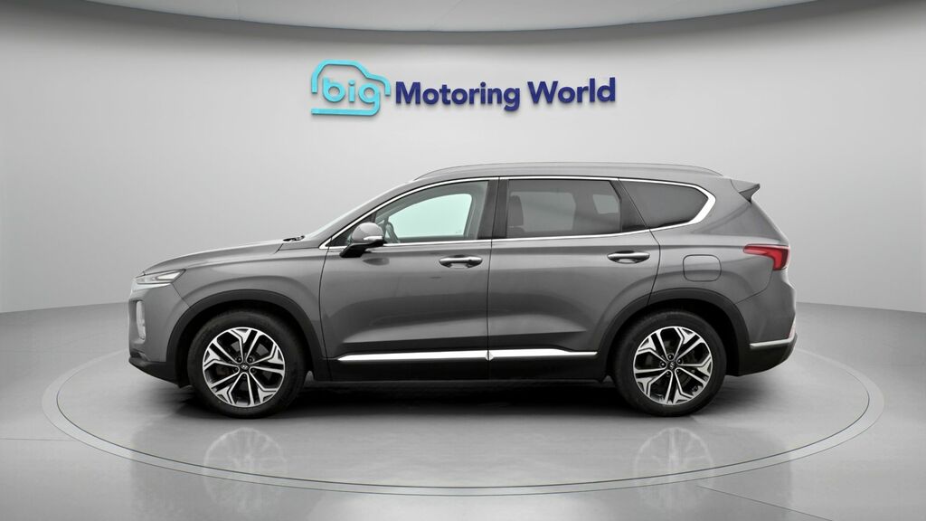 Hyundai Santa Fe Premium Se Grey #4