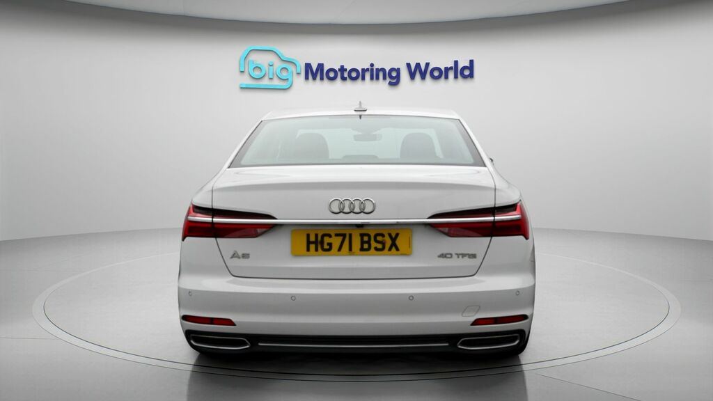 Audi A6 Saloon Sport White #6