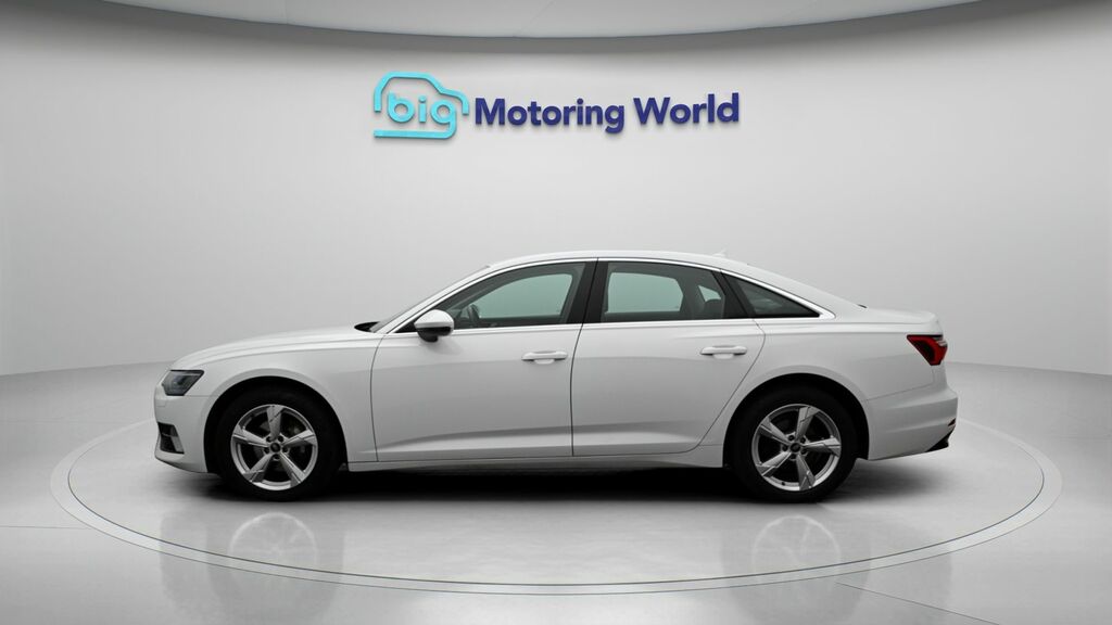 Audi A6 Saloon Sport White #4