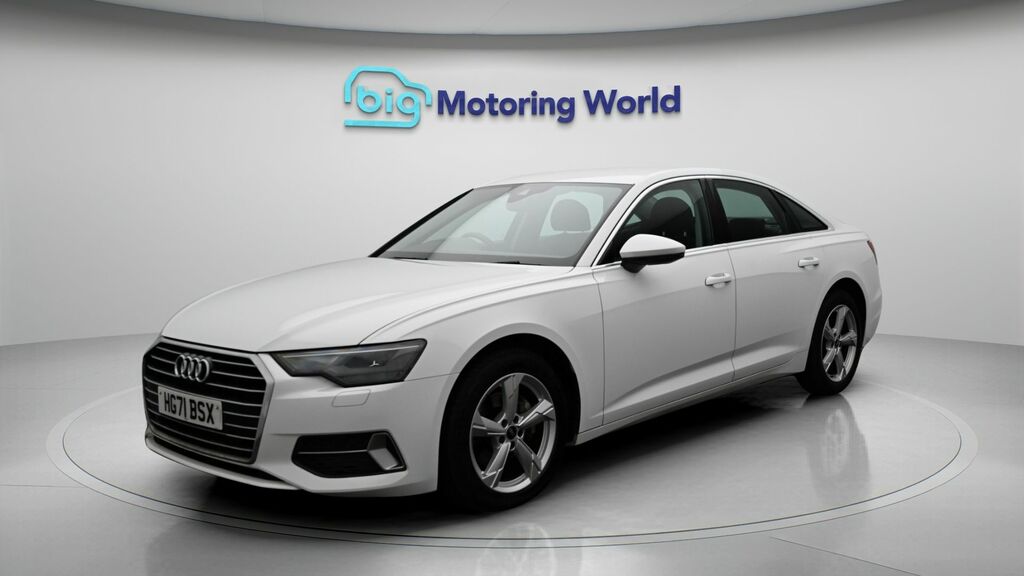 Audi A6 Saloon Sport White #3