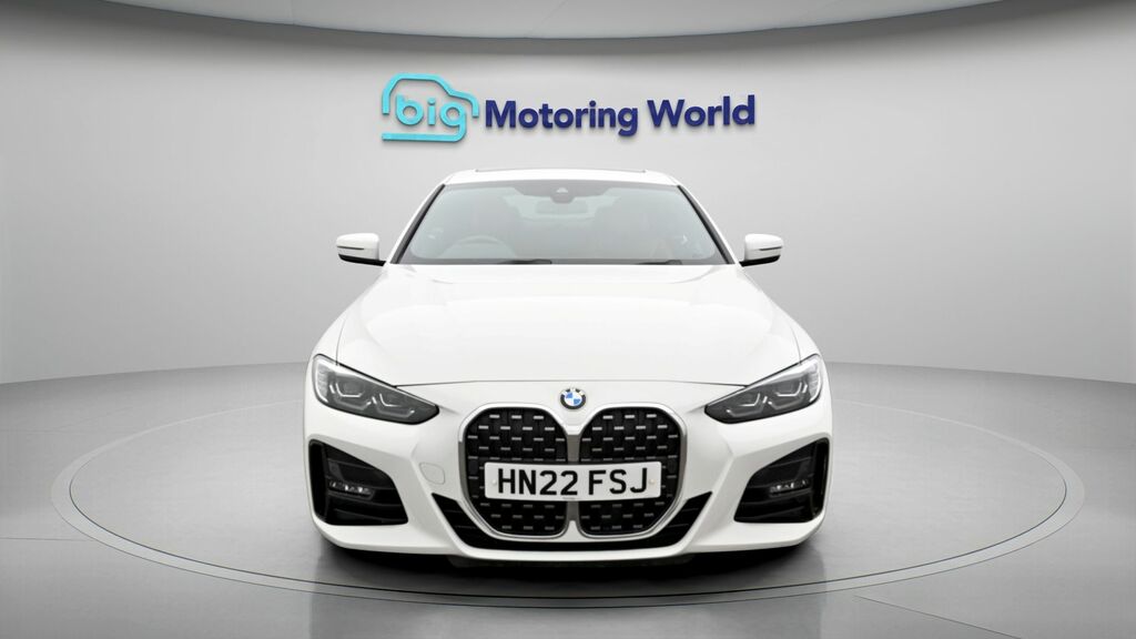 BMW 4 Series M Sport HN22FSJ White #2