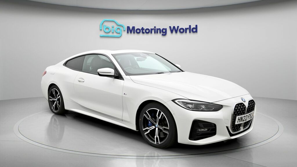 BMW 4 Series M Sport White