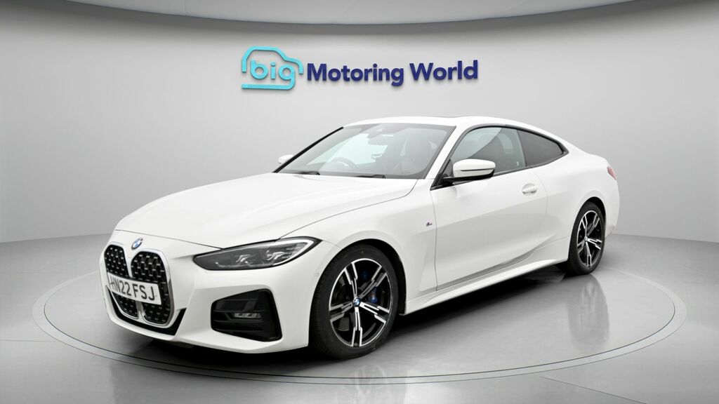 BMW 4 Series M Sport HN22FSJ White #3