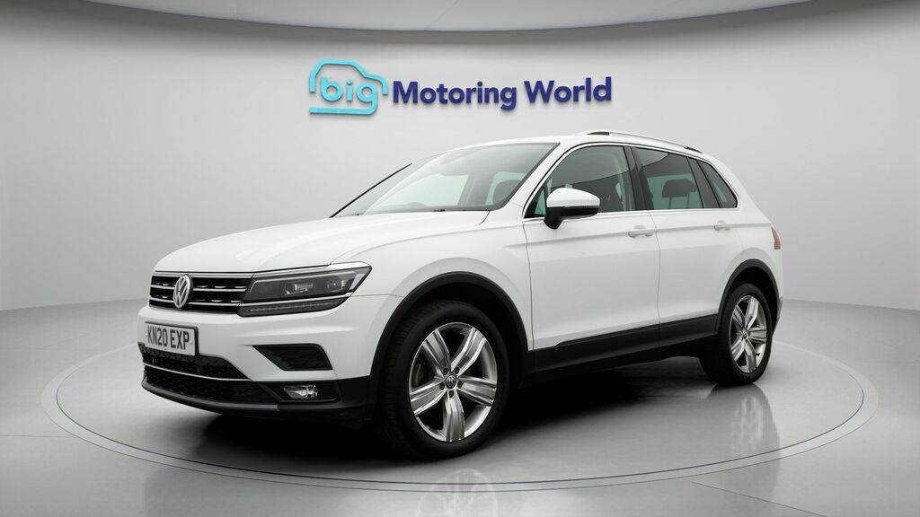 Volkswagen Tiguan Sel White #3
