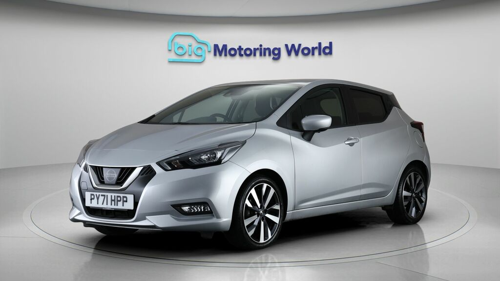Nissan Micra Tekna Silver #3
