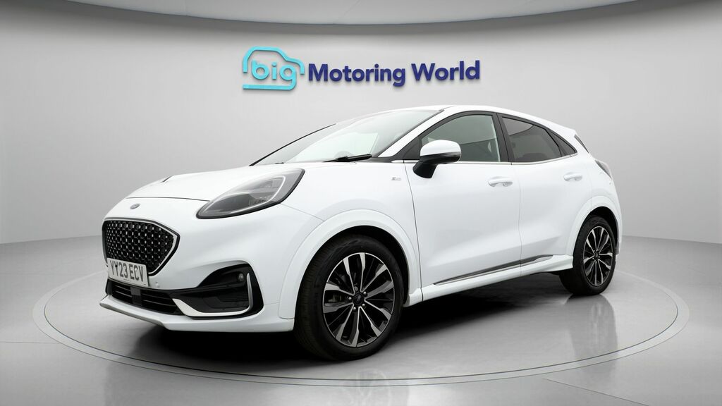 Ford Puma St-line Vignale White #3