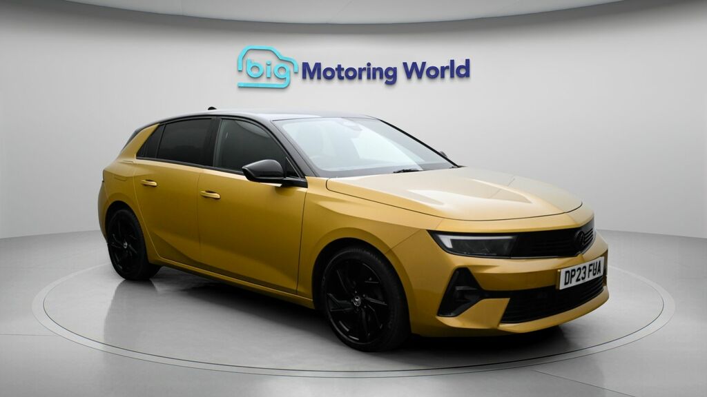 Vauxhall Astra Gs Yellow