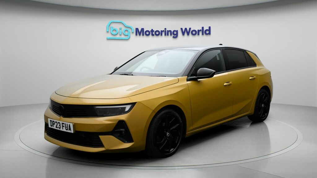 Vauxhall Astra Gs DP23FUA Yellow #3