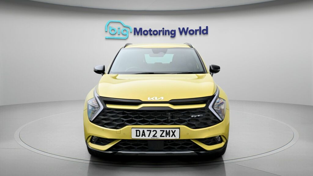 Kia Sportage Gt-line DA72ZMX Yellow #2