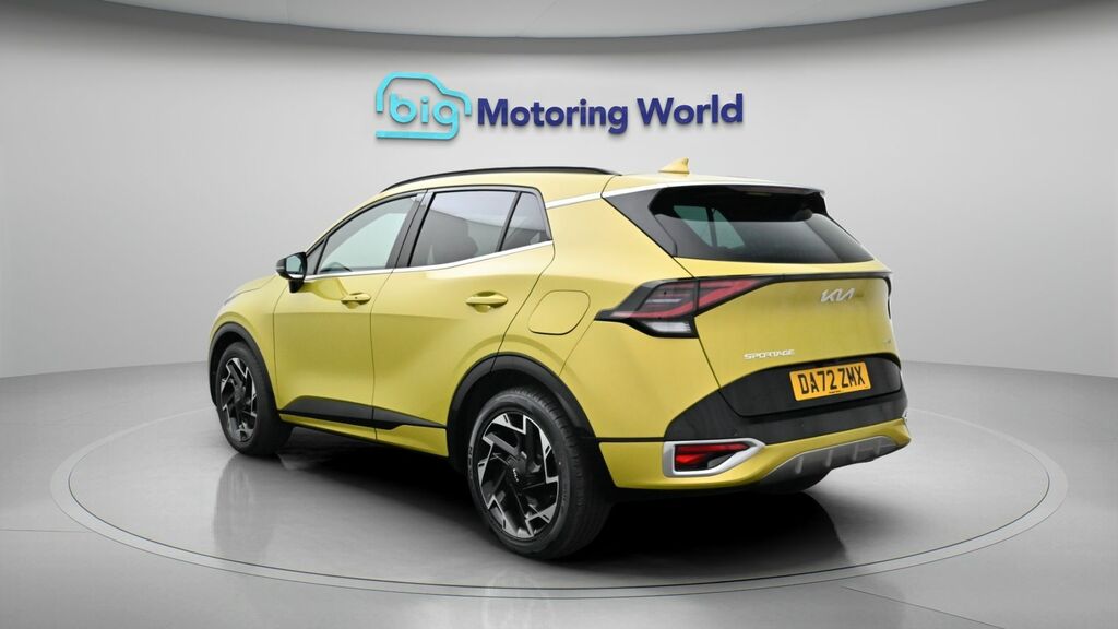 Kia Sportage Gt-line DA72ZMX Yellow #5