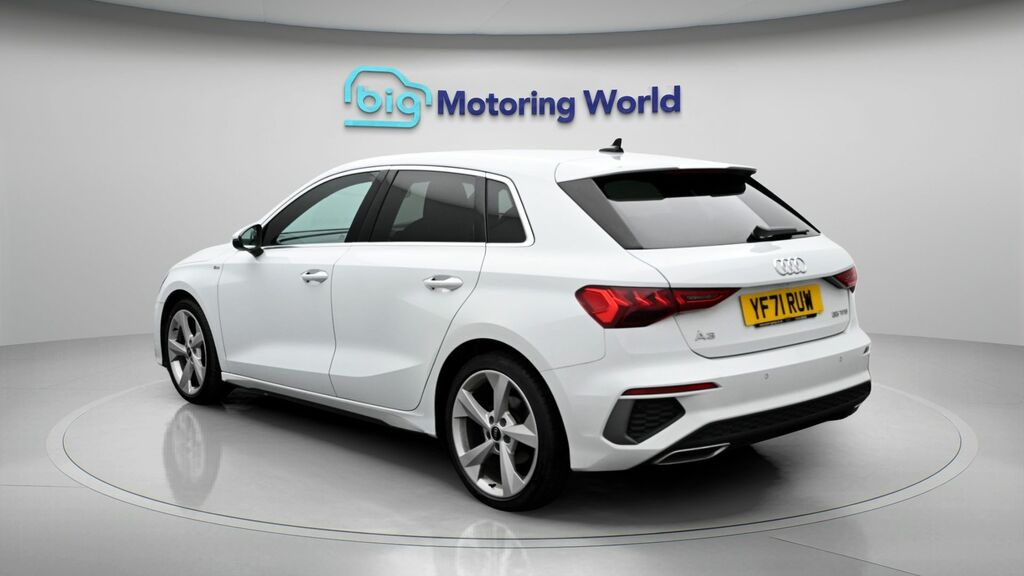Audi A3 S Line YF71RUW White #5