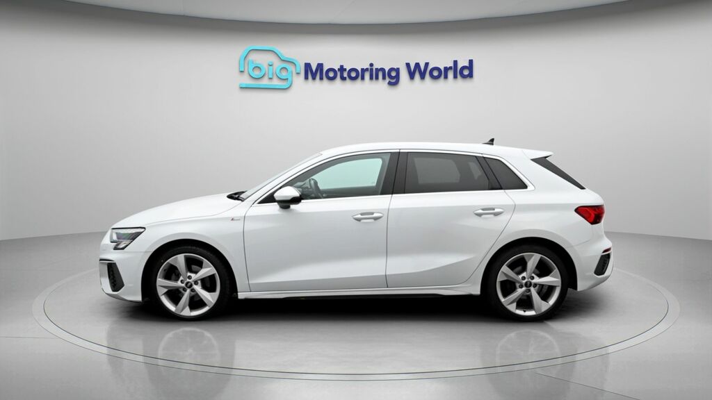 Audi A3 S Line YF71RUW White #4