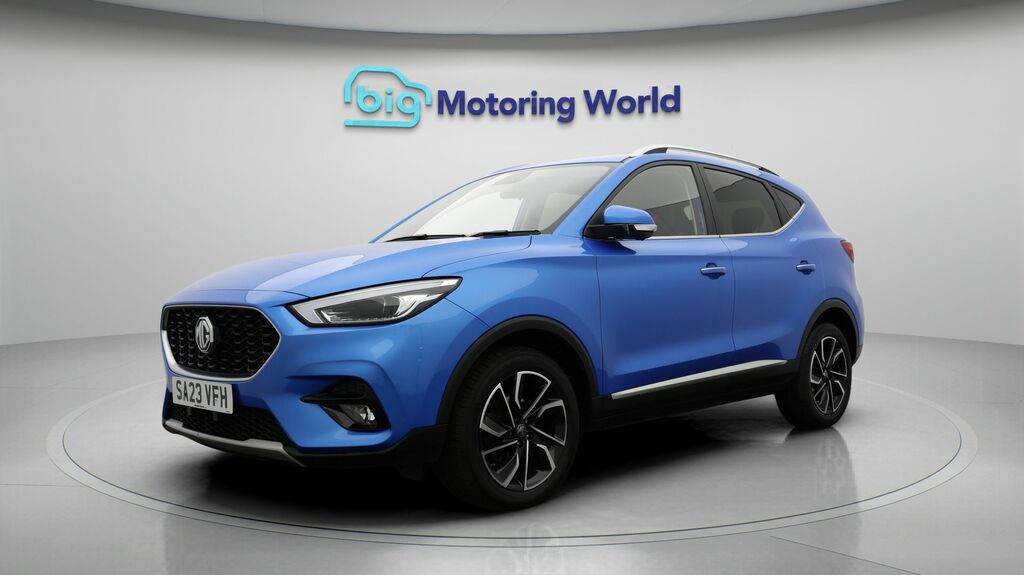 MG ZS Exclusive Blue #3