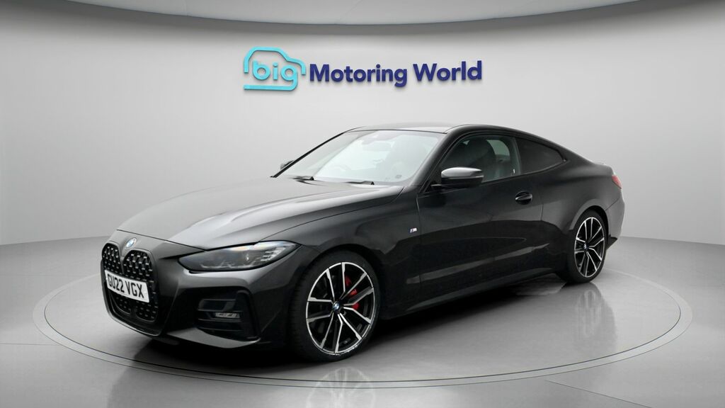 BMW 4 Series M Sport GU22VGX Black #3