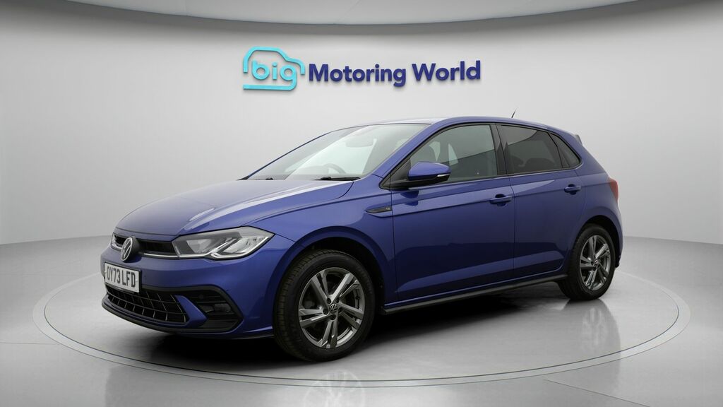 Volkswagen Polo R-line OY73LFD Blue #3