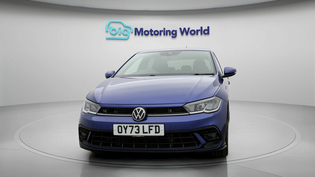 Volkswagen Polo R-line OY73LFD Blue #2