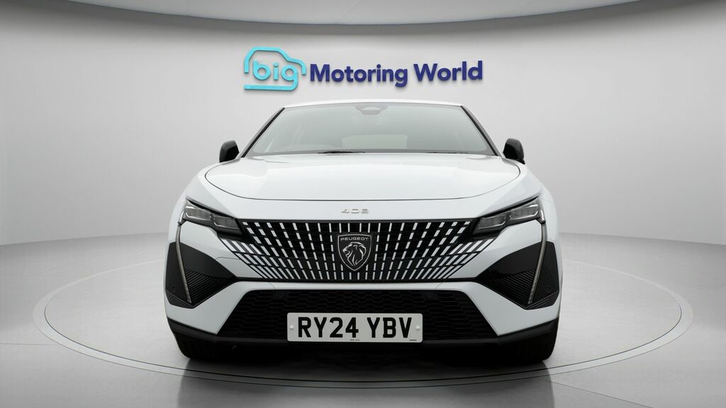 Peugeot 408 Gt White #2