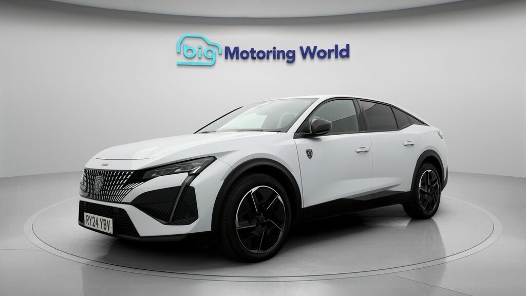 Peugeot 408 Gt White #3