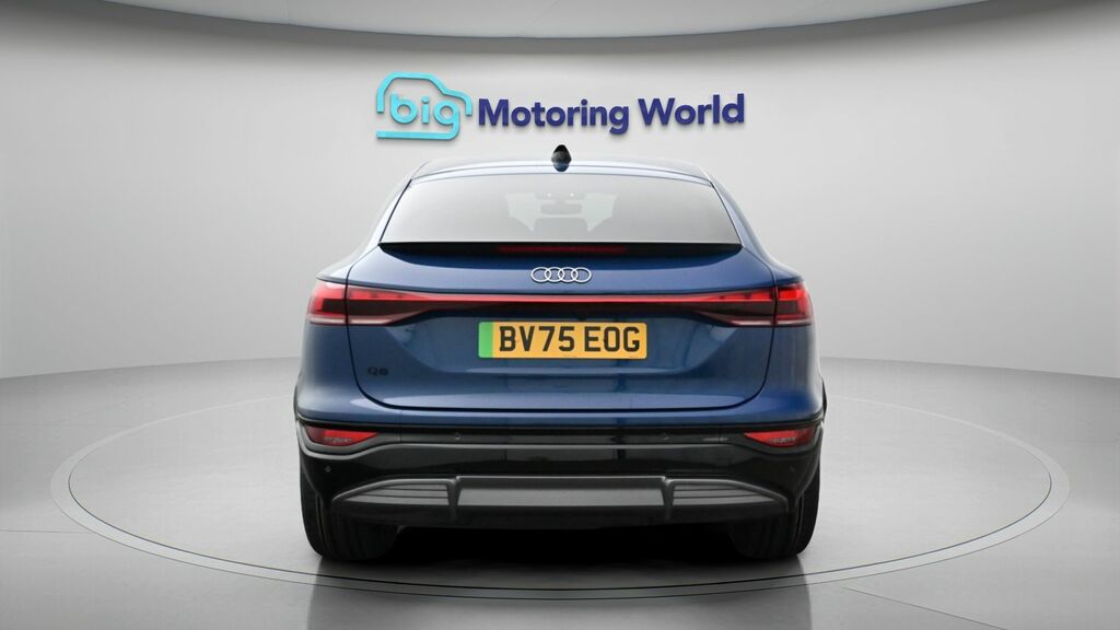 Audi Q6 E-Tron S Line BV75EOG Blue #6