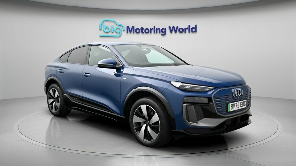 Audi Q6 E-Tron S Line Blue