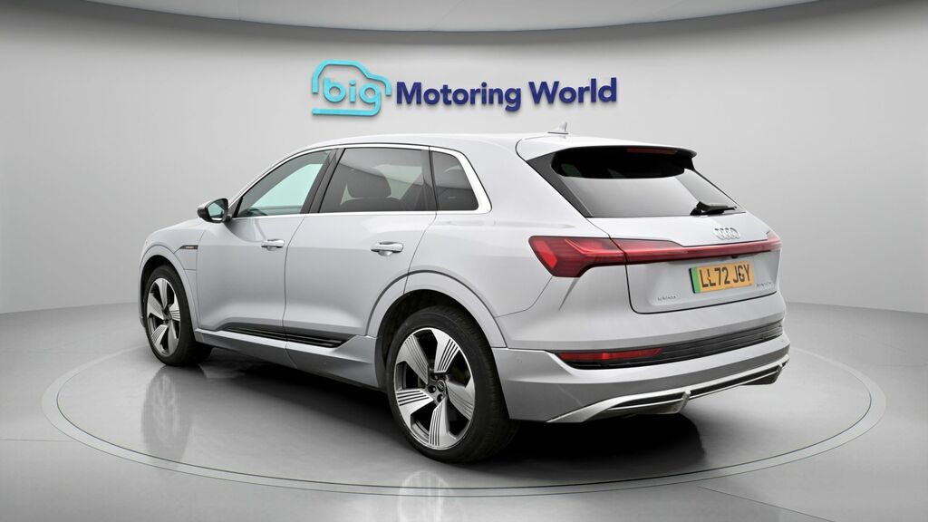 Audi E-Tron S S Line Silver #5