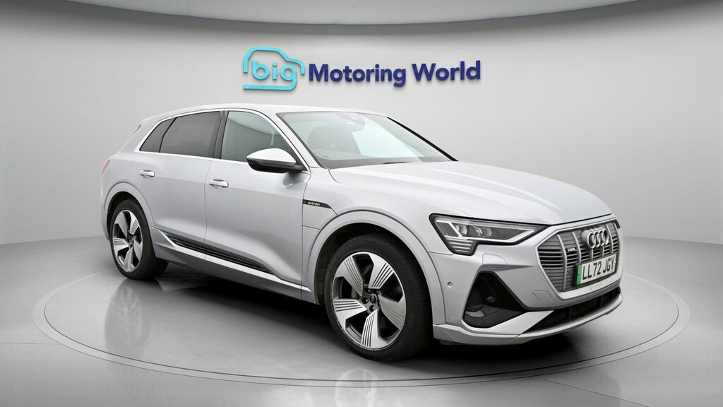 Audi E-Tron S S Line Silver