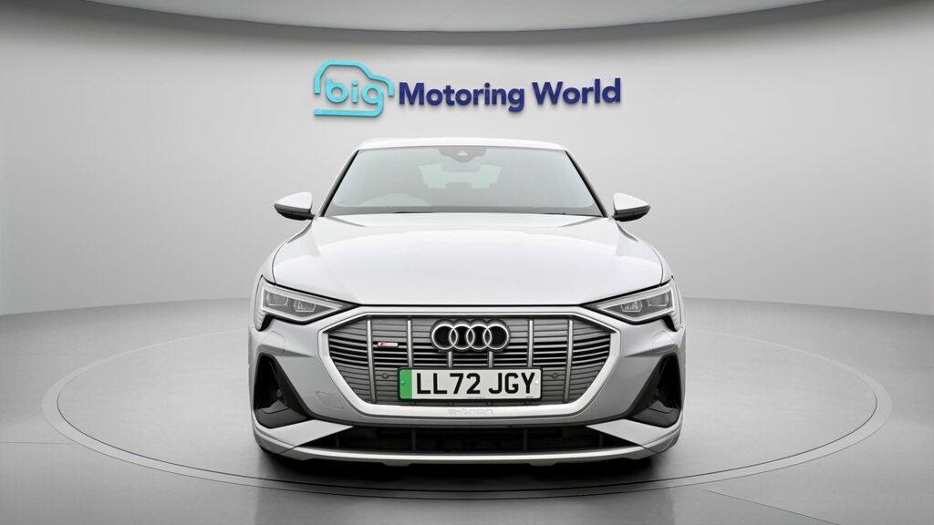 Audi E-Tron S S Line Silver #2