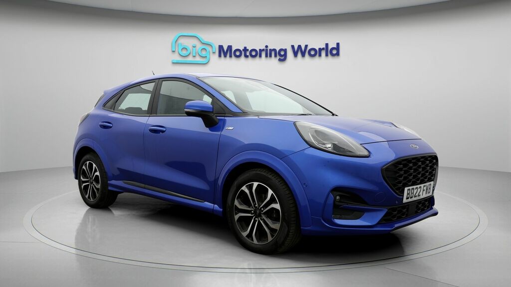 Ford Puma St-line Blue