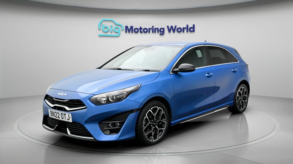 Kia Ceed Gt-line BN22OTJ Blue #3