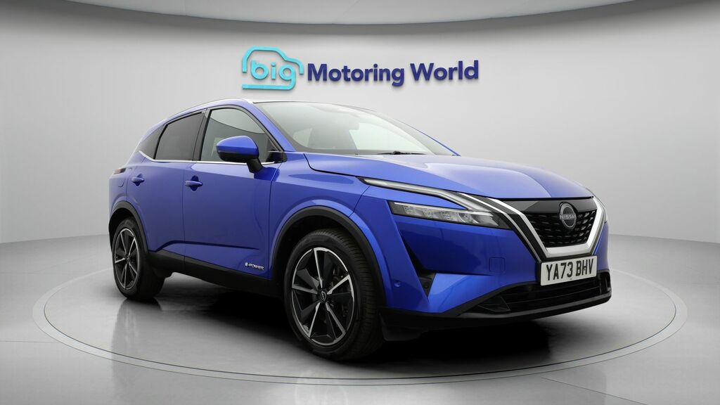 Nissan Qashqai Tekna YA73BHV Blue