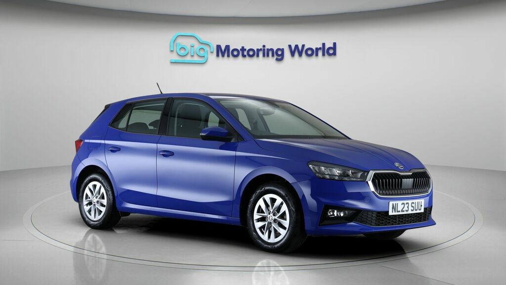 Skoda Fabia Se Comfort Blue