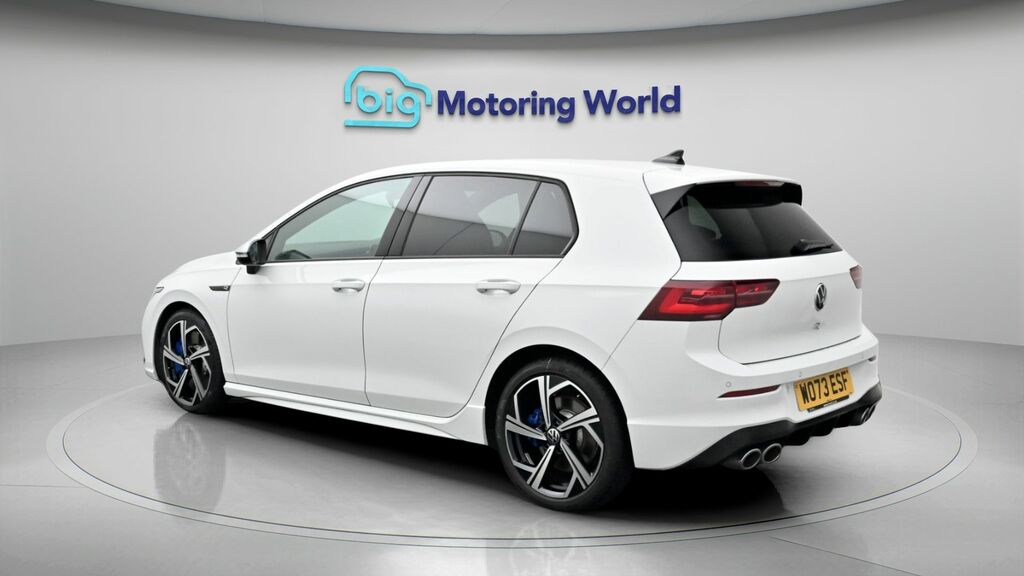 Volkswagen Golf R White #5