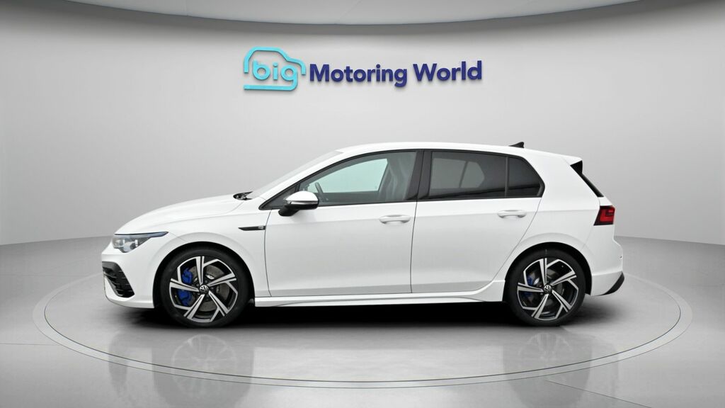 Volkswagen Golf R White #4