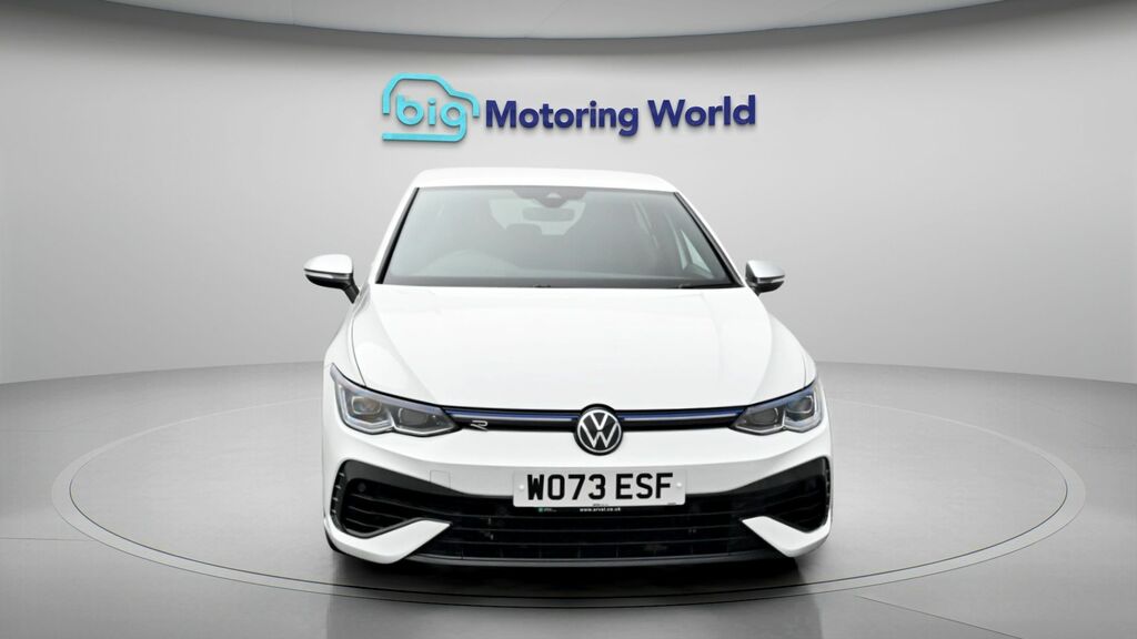 Volkswagen Golf R White #2
