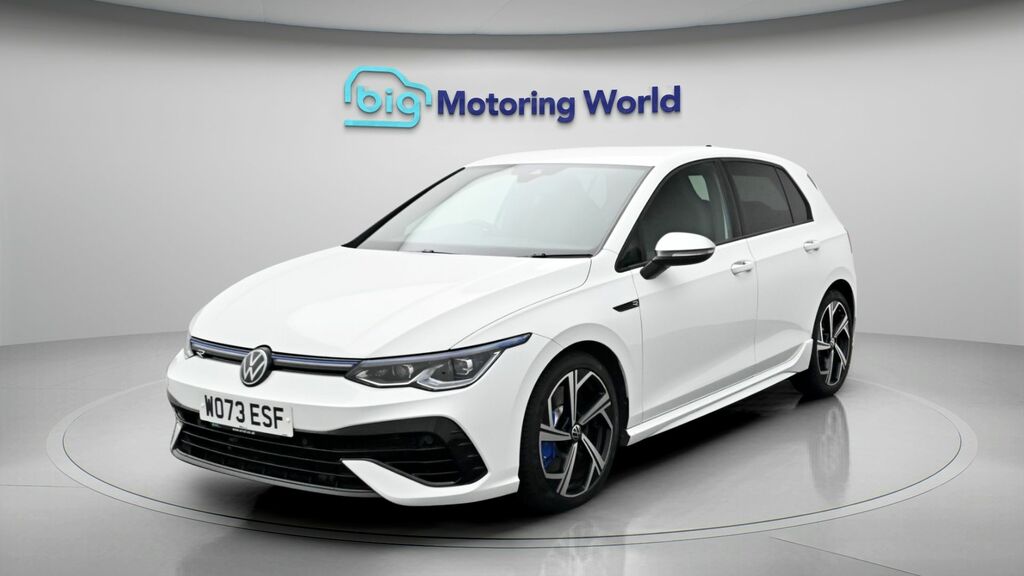 Volkswagen Golf R White #3