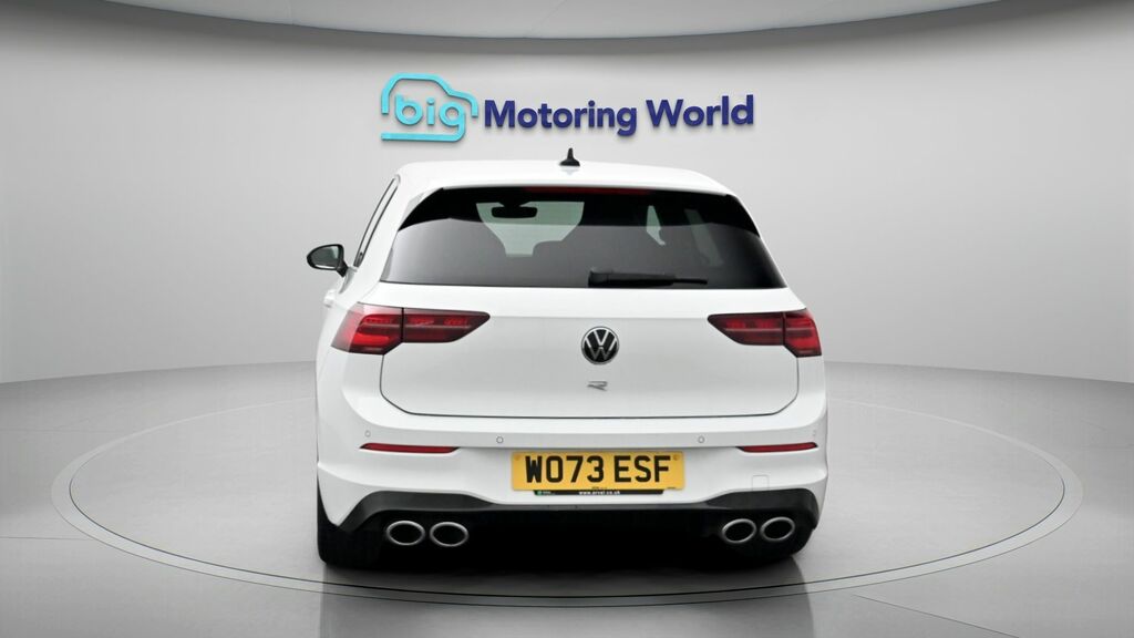 Volkswagen Golf R White #6